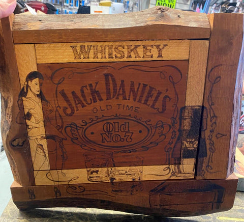 Custom Wood Jack Daniels Sign Advertising 1 off Whiskey Distillery Wall ART Coll