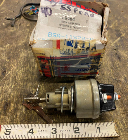 Ignition Switch - 1953 1955-1959 Ford Club Auto Truck WELLS LS464 Keys Lock USA!
