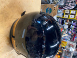 Vtg Bell Magnum Helmet 7 1/2 Black Motorcycle Snell Open Face MAG4ST Nice!