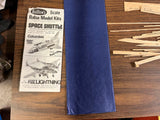 Guillows Supermarine Spitfire Mk-1 WW2 16.5" Wingspan Balsa Flying Model Kit 504