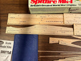 Guillows Supermarine Spitfire Mk-1 WW2 16.5" Wingspan Balsa Flying Model Kit 504