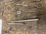 Antique Dentist Dental Equipment Tools Orig Box Medical Extractor Splitter pulle