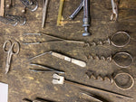 Antique Dentist Dental Equipment Tools Orig Box Medical Extractor Splitter pulle