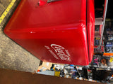 Vtg Original Box Coca Cola Cooler Quaker State Gas Station Collectible Minty!