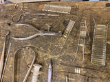 Antique Dentist Dental Equipment Tools Orig Box Medical Extractor Splitter pulle