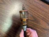 VTG Antique Made In Detroit USA Essex Brass 1 1/2 Cylinder Oiler Steampunk