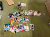 vtg lot of 50+ Assorted Sports Cards Hockey Basketball Baseball Assorted Brands