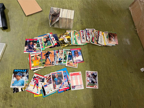 vtg lot of 50+ Assorted Sports Cards Hockey Basketball Baseball Assorted Brands
