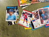 vtg lot of 50+ Assorted Sports Cards Hockey Basketball Baseball Assorted Brands