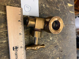 Antique NOS lunkenheimer Oiler Hit Miss motor Steam Vtg Engine Brass Sight Feed!