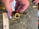 Antique NOS lunkenheimer Oiler Hit Miss motor Steam Vtg Engine Brass Sight Feed!