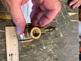 Antique NOS lunkenheimer Oiler Hit Miss motor Steam Vtg Engine Brass Sight Feed!