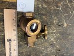 Antique NOS lunkenheimer Oiler Hit Miss motor Steam Vtg Engine Brass Sight Feed!