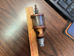 VTG Antique Made In Detroit USA Essex Brass 1 1/2 Cylinder Oiler Steampunk