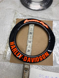 Screamin Eagle air Cleaner insert Black orange Twin Cam Touring Softail dyna OEM