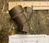 2-1/2" Gemu 554-50D9134-52-1 Pneumatic SS Angle Seat Globe Valve Brass Fitting
