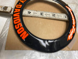 Screamin Eagle air Cleaner insert Black orange Twin Cam Touring Softail dyna OEM