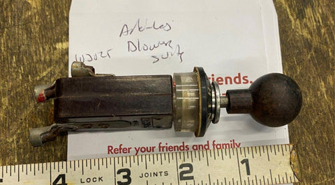 Vtg Ark les Blower Fan Motor Switch Auto Truck 50's Ford Chevy Hot Rod Bakelite