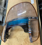 Vtg OEM Windshield Harley Panhead Shovelhead FLH Patina Duo Electra Glide Factor