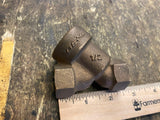 2-1/2" Gemu 554-50D9134-52-1 Pneumatic SS Angle Seat Globe Valve Brass Fitting
