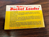 Vintage 1950s Made in USA Model Toys Barber-Greene Bucket Loader Booklet Only