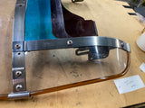 Vtg OEM Windshield Harley Panhead Shovelhead FLH Patina Duo Electra Glide Factor