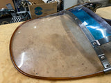 Vtg OEM Windshield Harley Panhead Shovelhead FLH Patina Duo Electra Glide Factor