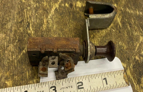 Vtg Switch Auto Truck 40's Ford Chevy Hot Rod Bakelite Swirl Desoto Heater fan?