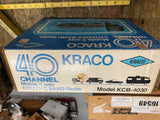 Vtg NOS Kraco CB Super Deluxe Mobil 2 way radio Microphone Box Auto Tru