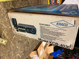 Vtg NOS Kraco CB Super Deluxe Mobil 2 way radio Microphone Box Auto Tru