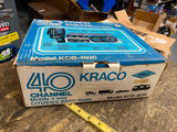 Vtg NOS Kraco CB Super Deluxe Mobil 2 way radio Microphone Box Auto Tru