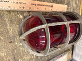 Vtg Appleton Electric 100 Industrial Light Explosion Proof Light Fixture Cage Re