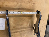 OEM Chrome Holdfast Sissy Bar Upright Sport Luggage Rack 18^ M8 Softail Heritage