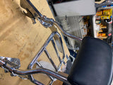 OEM Chrome Holdfast Sissy Bar Upright Sport Luggage Rack 18^ M8 Softail Heritage