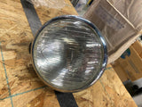 LUCAS STYLE HEADLIGHT LAMP 5 3/4 TRIUMPH ARIEL NORTON BSA AJS MOTORCYCLE CUSTOM