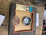 OEM Harley Davidson Spun Aluminum Metal Face Compass NOS Softail FLST 74498-05