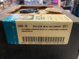 OEM Harley Davidson Spun Aluminum Metal Face Compass NOS Softail FLST 74498-05