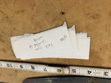 Harley FX Shovelhead gas fuel tank console dash trim Panel Low Rider Sturgis fxb
