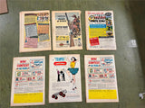 Vintage Lot of 6 Archie Series Comic Books Betty And Veronica Jughead