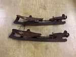 Antique Early 1900s Samuel Winslow National Club Ice Skates Sz 11.5 Primitive