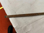 Vtg Antique Early 1900s No. 66 1/2 Wooden Brass Hinged Folding Ruler Tool