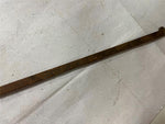 Vtg Antique Early 1900s No. 66 1/2 Wooden Brass Hinged Folding Ruler Tool