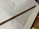 Vtg Antique Early 1900s No. 66 1/2 Wooden Brass Hinged Folding Ruler Tool