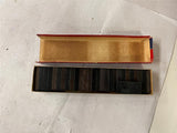Vintage Made In USA Halsam Dominoes Game, Complete Set, 623-H w/ Original Box