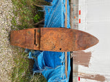 Vtg 1940's Indian Chief Scout Motorcycle Side Car Body OEM Factory Sidecar