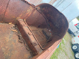 Vtg 1940's Indian Chief Scout Motorcycle Side Car Body OEM Factory Sidecar