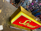 Vtg 70's Straub Beer Sign LIght Advertising Breweriana Rare Since 1872 Tavern!