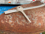 Vtg 1940's Indian Chief Scout Motorcycle Side Car Body OEM Factory Sidecar