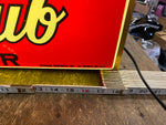 Vtg 70's Straub Beer Sign LIght Advertising Breweriana Rare Since 1872 Tavern!