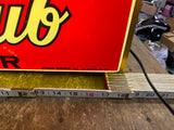 Vtg 70's Straub Beer Sign LIght Advertising Breweriana Rare Since 1872 Tavern!